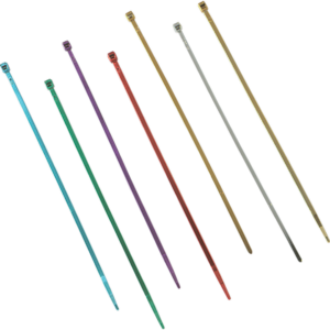 Cable Tie - 7" - Chrome - 10-Pack