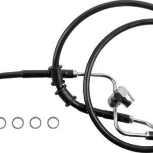 Brake Line - Rear - Master Cylinder to ABS - Black