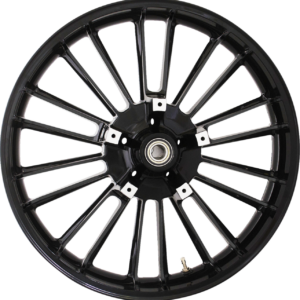 Wheel - Atlantic - Front - Dual Disc/without ABS - Black - 21x3.5 - '00-'07 FL