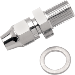 Brake Line Fitting - 3/8-24 - Straight