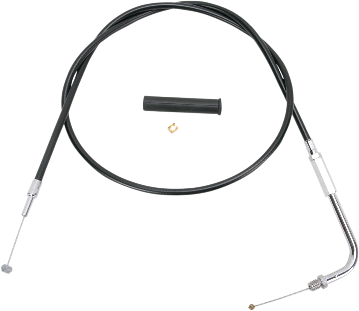 Black Vinyl Throttle Cable - 48"