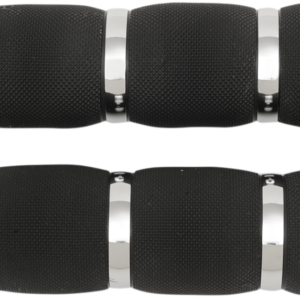 3-Ring Air Cushioned Grips - Indian - Chrome