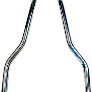 Round Tapered Sissy Bar - Chrome - 10.12"H x 8.75"W