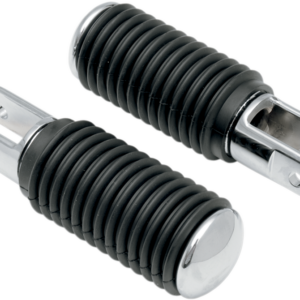 5/8 Mount Pegs - Rubber - Chrome End