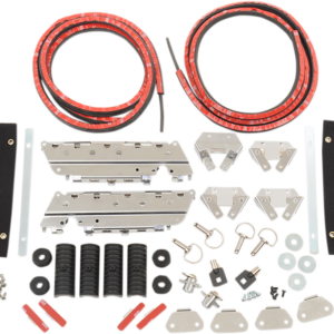 Saddlebag Hardware with Tether - FLH/FLT '93-'13
