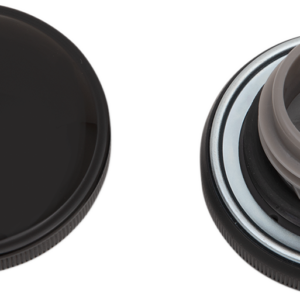 Screw-In Gas Cap - Vented - Right - Gloss Black