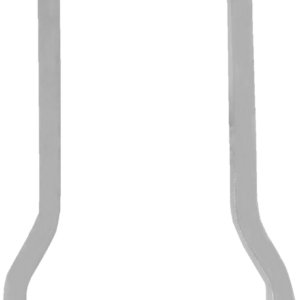 Square Sissy Bar - Chrome - 11.10" H x 6.69" W