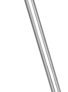 Mirror Stem - Replacement - Die-Cast Mirror - Low Rider - Chrome