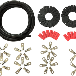 Custom Battery Cable Kit - Harley Davidson - Black