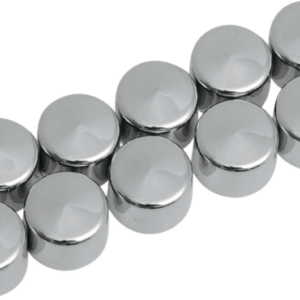Bolt Covers - Allen/Socket - 3/16" - Chrome - 10 Pack