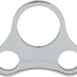 1.25" T-Bar Single Gauge Mount - Chrome - For 2.375/2.4" Mini Gauge