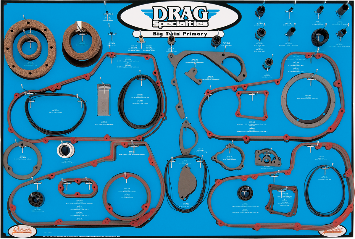 Gasket, Seal, and O-ring Display - '99-'06 Twin-Cam 5-Speed Primaries