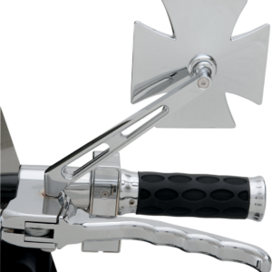 Mirror - Side View - Maltese - Chrome - Air-Glide Stem - Each