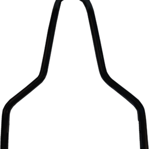 Round Sissy Bar - Black - 11"H
