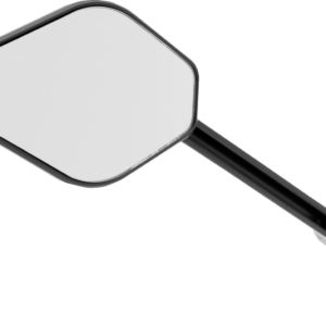 Mirror - Adjustable - Diamond - Black - Long Stem - Left