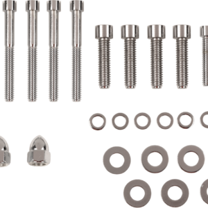 Bolt Set - Transmission End Cover/Bearing Support Plate - Smooth - Softail/Dyna