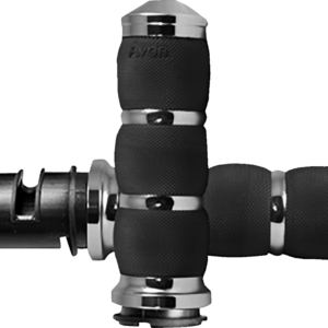 3-Ring Air Cushioned Grips - TBW - Chrome