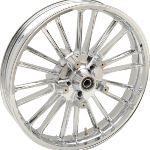 Wheel - Atlantic 3D - Front - Dual Disc/without ABS - Chrome - 21x3.5 - '08+ FL