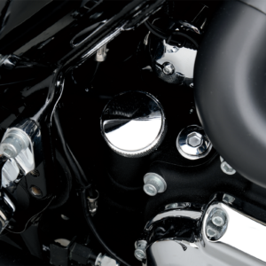 Custom Oil Dipstick - Peaked - Chrome - Touring/Trike