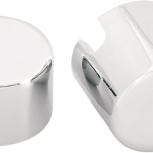 Axle Caps - Chrome - Rear - Pair - '00-'07 Softail