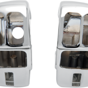 Handlebar Switch Housing Kit - Radio - Chrome
