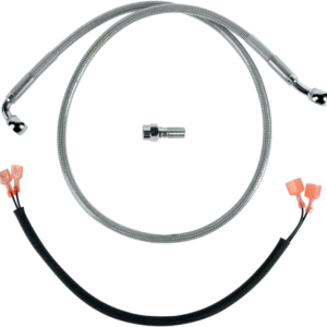 Brake Line - Rear - Stainless Steel