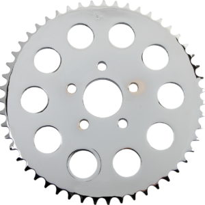 Rear Sprocket - Chrome - Flat - 51 Tooth