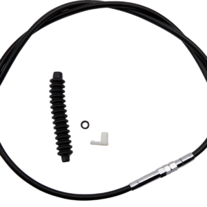 High-Efficiency Black Vinyl Clutch Cable - 62-11/16"