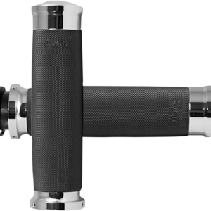 Custom Contour Grips - Indian - Chrome
