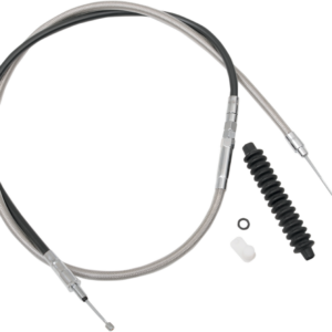 High-Efficiency Braided Stainless Steel Clutch Cable - 80"