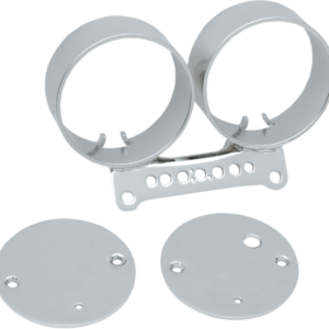 Dual Gauge Bracket - Chrome