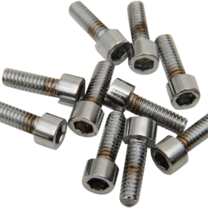 Bolts - Socket-Head - Replacement - Knurled/Coarse Thread - #8-32 x 1/2" - 10 Pack