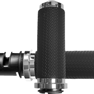 Memory Foam Grips - Large - TBW - Chrome