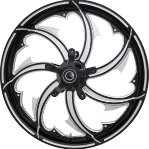 Wheel - Fury - Rear - Single Disc/with ABS - Black Cut - 16x5.5 - FL