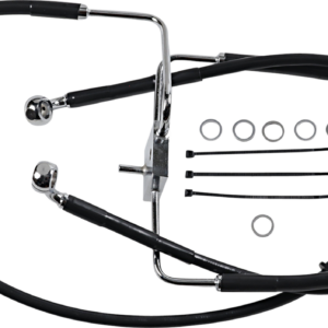Brake Line - +10" - Black - XL