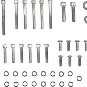 Bolt Set - Inner/Outer Primary/Inspection/Derby Cover - Knurled - Softail