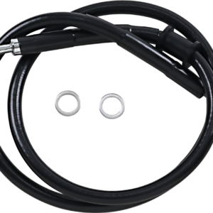 Brake Line - +10" - Black - '18-'21 Softail