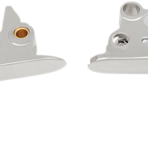 Wide Blade Lever Set - Chrome