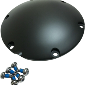 Derby Cover - Satin Black - 6 Hole - '04-'22 Sportster