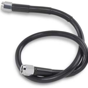 Universal Brake Line - Black - 18"
