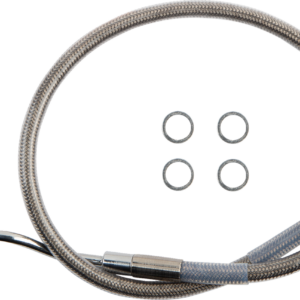 Brake Line - Rear - Master Cylinder to ABS - Stainless Steel