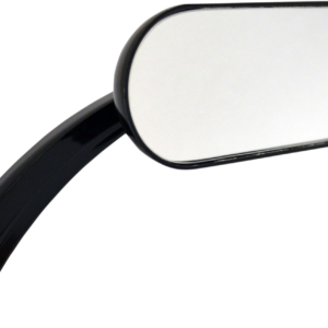 Mirror - Side View - Oval - Gloss/Black - Each
