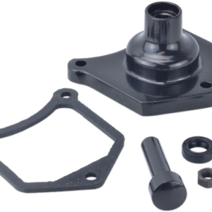 End Cover - Solenoid/Starter Button - Gloss Black