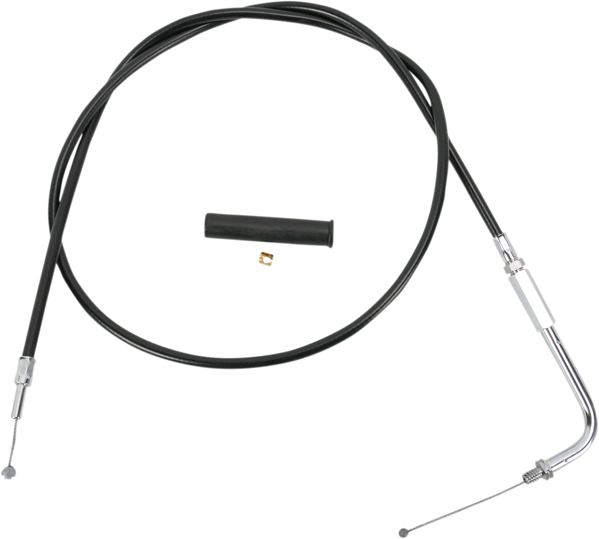 Black Vinyl Throttle Cable - 38"