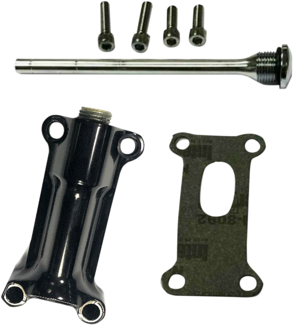 Engine Oil Spout Kit - Black - 93'-98' Touring