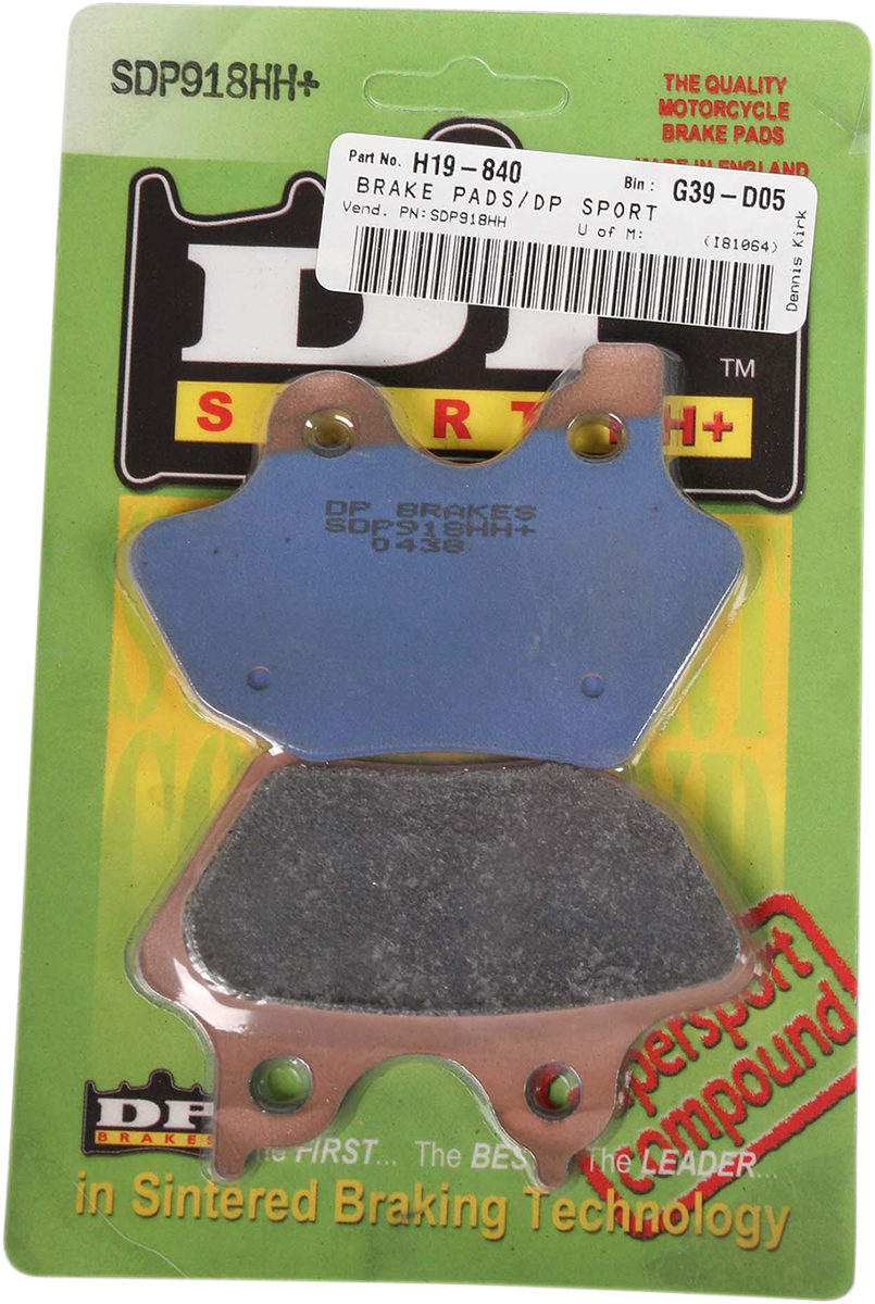 Sintered Metal Brake Pads - Harley-Davidson