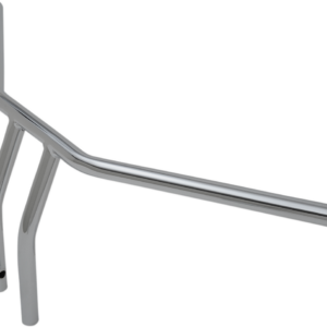 1" T-Bar - Dimpled - Curved - 10" - Chrome
