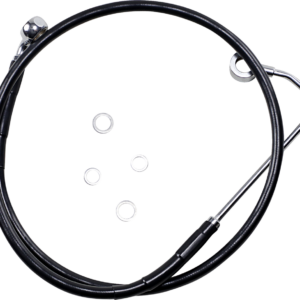 Brake Line - Front - Black - +10" - FXS '12-'13