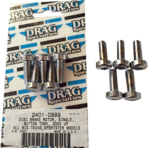 Mounting Kit - Rotor to Hub - Front - Chrome
