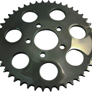 Rear Sprocket - Dished - 51 Tooth - Gloss Black - Big Twin